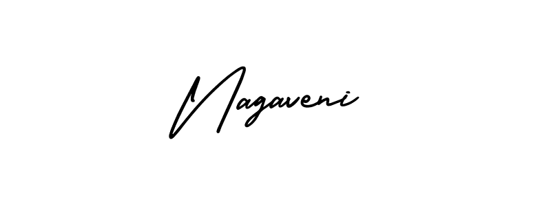 Similarly AmerikaSignatureDemo-Regular is the best handwritten signature design. Signature creator online .You can use it as an online autograph creator for name Nagaveni. Nagaveni signature style 3 images and pictures png