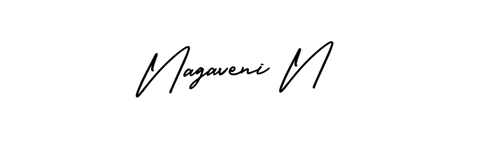 Make a short Nagaveni N signature style. Manage your documents anywhere anytime using AmerikaSignatureDemo-Regular. Create and add eSignatures, submit forms, share and send files easily. Nagaveni N signature style 3 images and pictures png