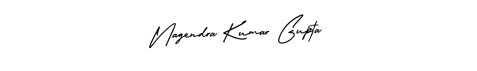 How to make Nagendra Kumar Gupta name signature. Use AmerikaSignatureDemo-Regular style for creating short signs online. This is the latest handwritten sign. Nagendra Kumar Gupta signature style 3 images and pictures png