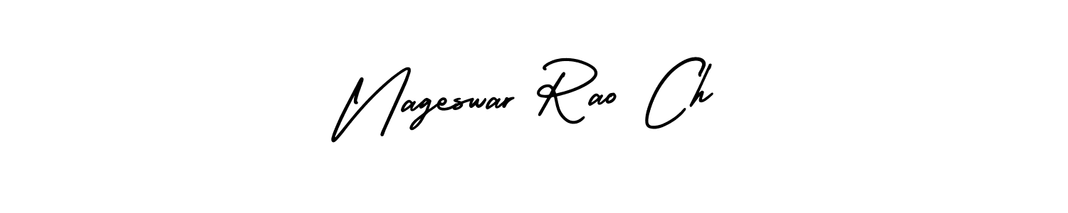 Best and Professional Signature Style for Nageswar Rao Ch. AmerikaSignatureDemo-Regular Best Signature Style Collection. Nageswar Rao Ch signature style 3 images and pictures png