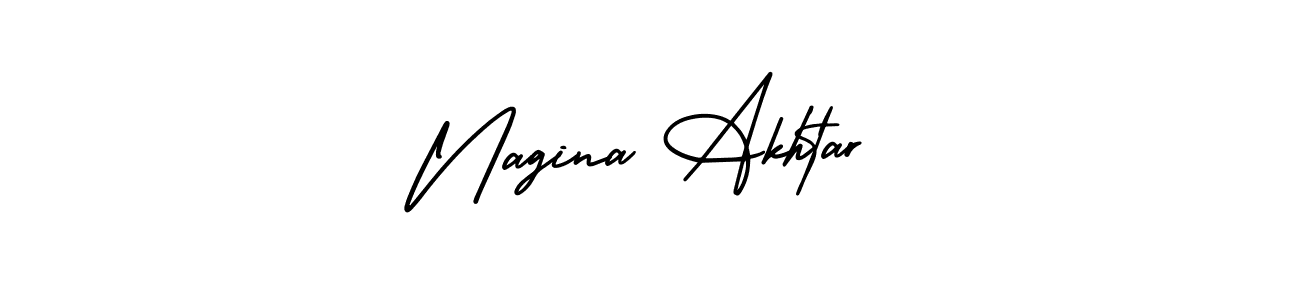 Best and Professional Signature Style for Nagina Akhtar. AmerikaSignatureDemo-Regular Best Signature Style Collection. Nagina Akhtar signature style 3 images and pictures png