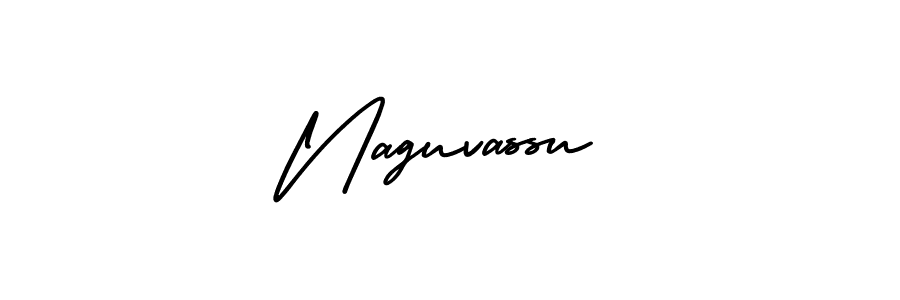 AmerikaSignatureDemo-Regular is a professional signature style that is perfect for those who want to add a touch of class to their signature. It is also a great choice for those who want to make their signature more unique. Get Naguvassu name to fancy signature for free. Naguvassu signature style 3 images and pictures png