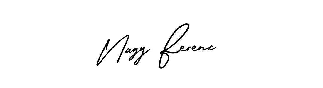 Also You can easily find your signature by using the search form. We will create Nagy Ferenc name handwritten signature images for you free of cost using AmerikaSignatureDemo-Regular sign style. Nagy Ferenc signature style 3 images and pictures png