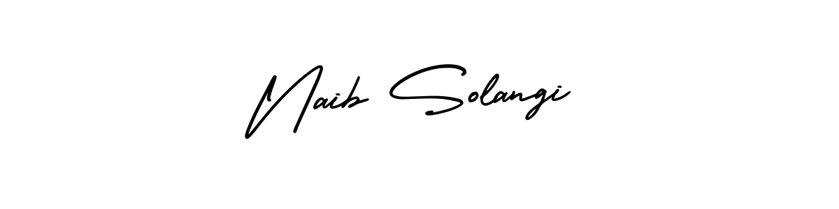 Also You can easily find your signature by using the search form. We will create Naib Solangi name handwritten signature images for you free of cost using AmerikaSignatureDemo-Regular sign style. Naib Solangi signature style 3 images and pictures png