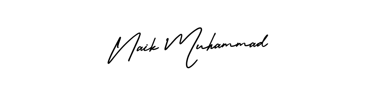 Make a short Naik Muhammad signature style. Manage your documents anywhere anytime using AmerikaSignatureDemo-Regular. Create and add eSignatures, submit forms, share and send files easily. Naik Muhammad signature style 3 images and pictures png