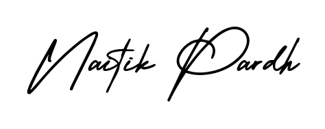 Create an unforgettable impression when signing with Naitik Pardh name styled in AmerikaSignatureDemo-Regular typography. 100% free online generator. Naitik Pardh signature style 3 images and pictures png