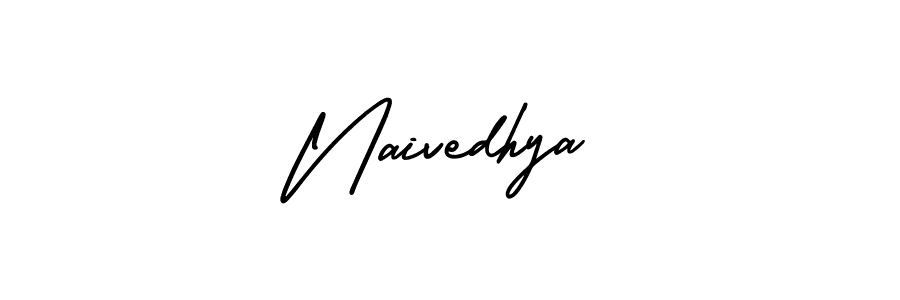 Create a beautiful signature design for name Naivedhya. With this signature (AmerikaSignatureDemo-Regular) fonts, you can make a handwritten signature for free. Naivedhya signature style 3 images and pictures png