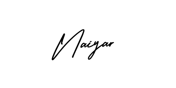 It looks lik you need a new signature style for name Naiyar. Design unique handwritten (AmerikaSignatureDemo-Regular) signature with our free signature maker in just a few clicks. Naiyar signature style 3 images and pictures png