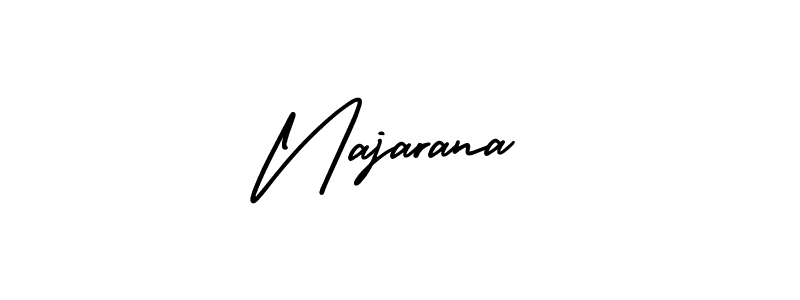 How to Draw Najarana signature style? AmerikaSignatureDemo-Regular is a latest design signature styles for name Najarana. Najarana signature style 3 images and pictures png