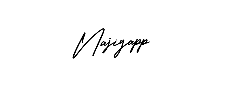 Also we have Najiyapp name is the best signature style. Create professional handwritten signature collection using AmerikaSignatureDemo-Regular autograph style. Najiyapp signature style 3 images and pictures png