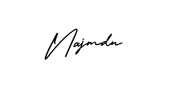 Also we have Najmdn name is the best signature style. Create professional handwritten signature collection using AmerikaSignatureDemo-Regular autograph style. Najmdn signature style 3 images and pictures png