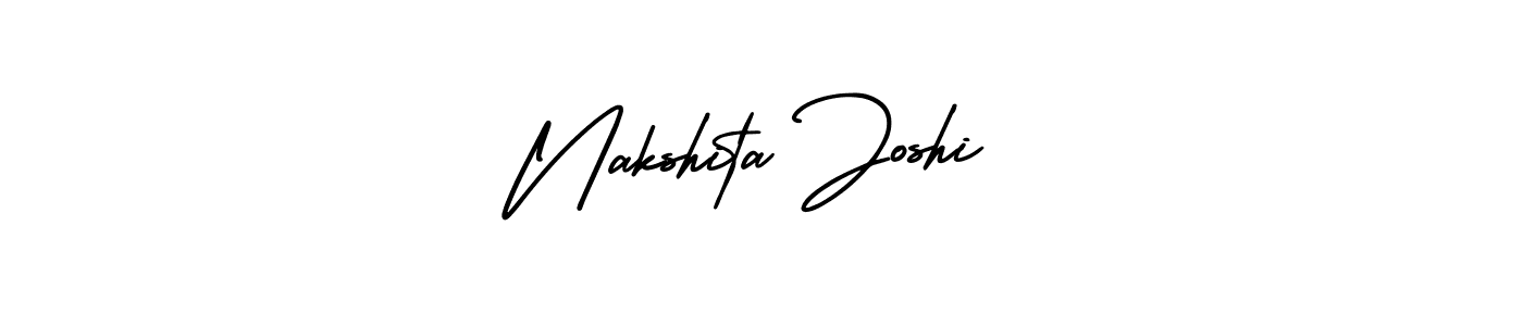 How to Draw Nakshita Joshi signature style? AmerikaSignatureDemo-Regular is a latest design signature styles for name Nakshita Joshi. Nakshita Joshi signature style 3 images and pictures png