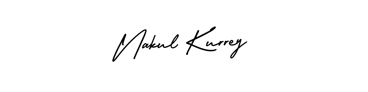 Make a beautiful signature design for name Nakul Kurrey. With this signature (AmerikaSignatureDemo-Regular) style, you can create a handwritten signature for free. Nakul Kurrey signature style 3 images and pictures png