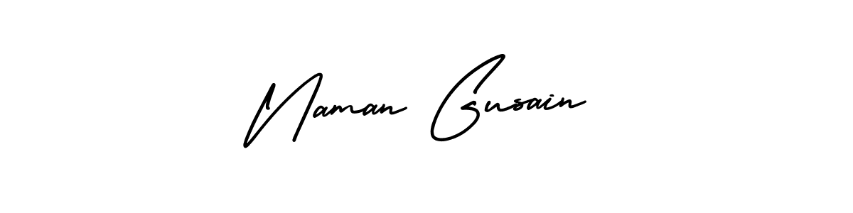 Also You can easily find your signature by using the search form. We will create Naman Gusain name handwritten signature images for you free of cost using AmerikaSignatureDemo-Regular sign style. Naman Gusain signature style 3 images and pictures png