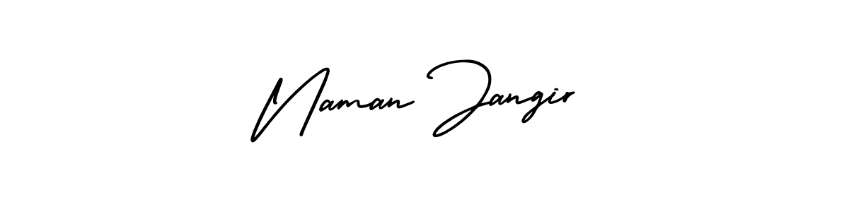 Make a short Naman Jangir signature style. Manage your documents anywhere anytime using AmerikaSignatureDemo-Regular. Create and add eSignatures, submit forms, share and send files easily. Naman Jangir signature style 3 images and pictures png