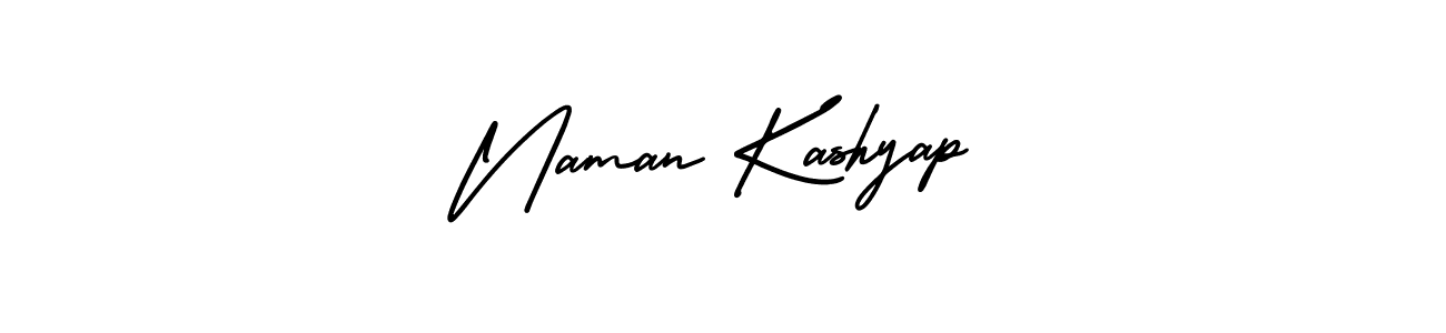 Make a beautiful signature design for name Naman Kashyap. Use this online signature maker to create a handwritten signature for free. Naman Kashyap signature style 3 images and pictures png