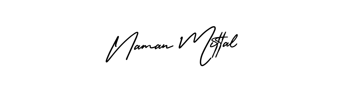 It looks lik you need a new signature style for name Naman Mittal. Design unique handwritten (AmerikaSignatureDemo-Regular) signature with our free signature maker in just a few clicks. Naman Mittal signature style 3 images and pictures png