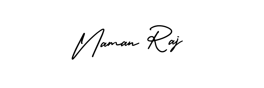 How to make Naman Raj signature? AmerikaSignatureDemo-Regular is a professional autograph style. Create handwritten signature for Naman Raj name. Naman Raj signature style 3 images and pictures png