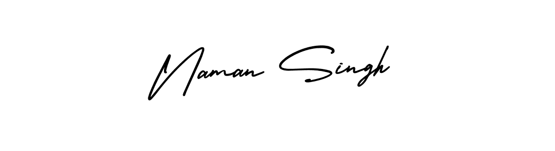 It looks lik you need a new signature style for name Naman Singh. Design unique handwritten (AmerikaSignatureDemo-Regular) signature with our free signature maker in just a few clicks. Naman Singh signature style 3 images and pictures png