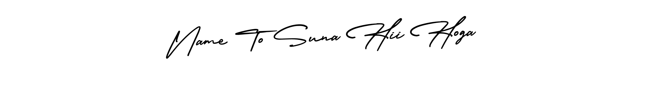 AmerikaSignatureDemo-Regular is a professional signature style that is perfect for those who want to add a touch of class to their signature. It is also a great choice for those who want to make their signature more unique. Get Name To Suna Hii Hoga name to fancy signature for free. Name To Suna Hii Hoga signature style 3 images and pictures png