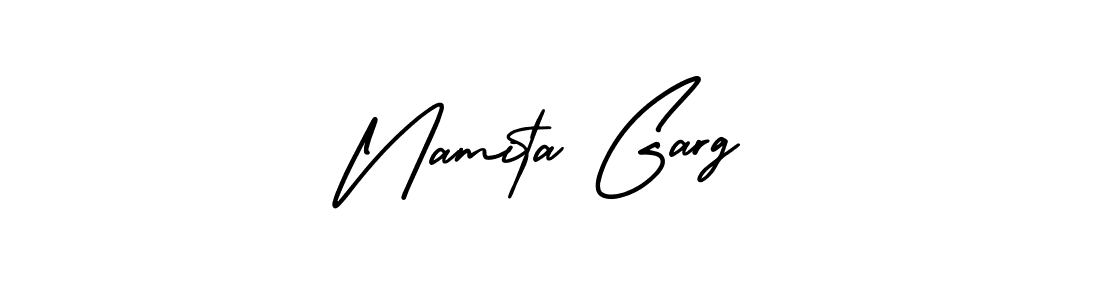 Also we have Namita Garg name is the best signature style. Create professional handwritten signature collection using AmerikaSignatureDemo-Regular autograph style. Namita Garg signature style 3 images and pictures png
