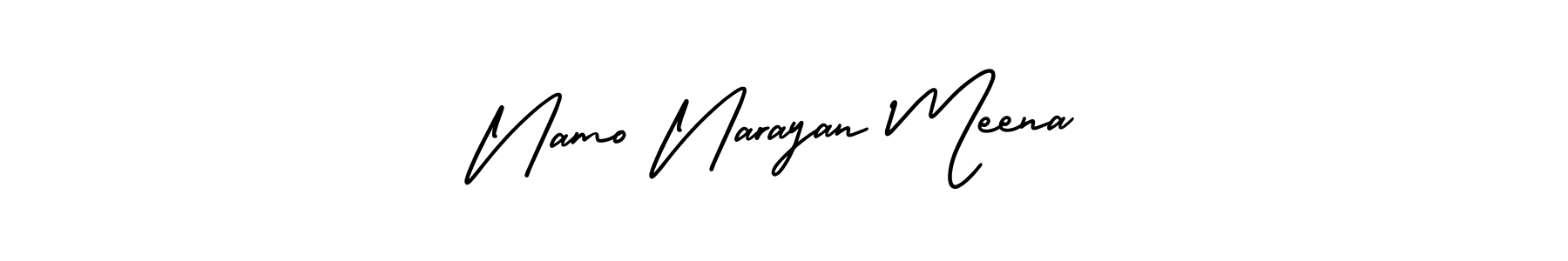 Also we have Namo Narayan Meena name is the best signature style. Create professional handwritten signature collection using AmerikaSignatureDemo-Regular autograph style. Namo Narayan Meena signature style 3 images and pictures png