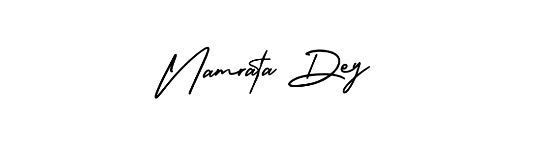 Use a signature maker to create a handwritten signature online. With this signature software, you can design (AmerikaSignatureDemo-Regular) your own signature for name Namrata Dey. Namrata Dey signature style 3 images and pictures png