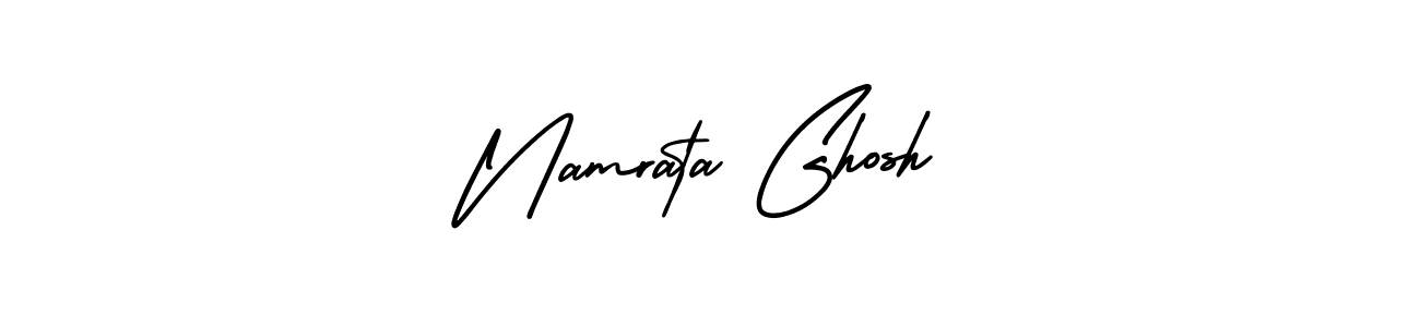 Create a beautiful signature design for name Namrata Ghosh. With this signature (AmerikaSignatureDemo-Regular) fonts, you can make a handwritten signature for free. Namrata Ghosh signature style 3 images and pictures png