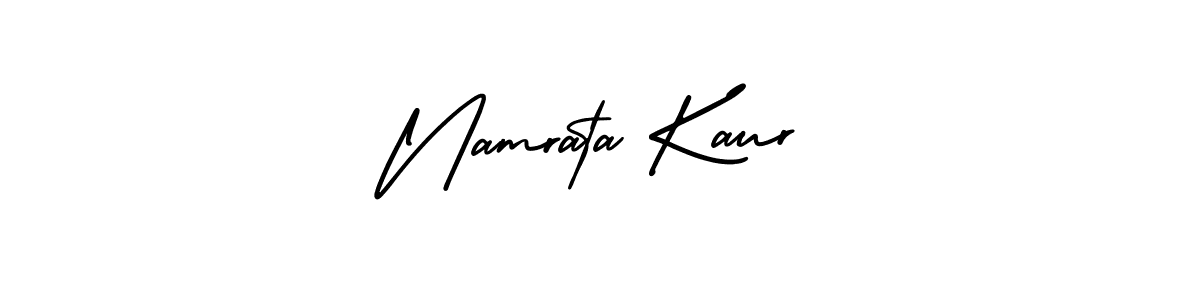 Namrata Kaur stylish signature style. Best Handwritten Sign (AmerikaSignatureDemo-Regular) for my name. Handwritten Signature Collection Ideas for my name Namrata Kaur. Namrata Kaur signature style 3 images and pictures png