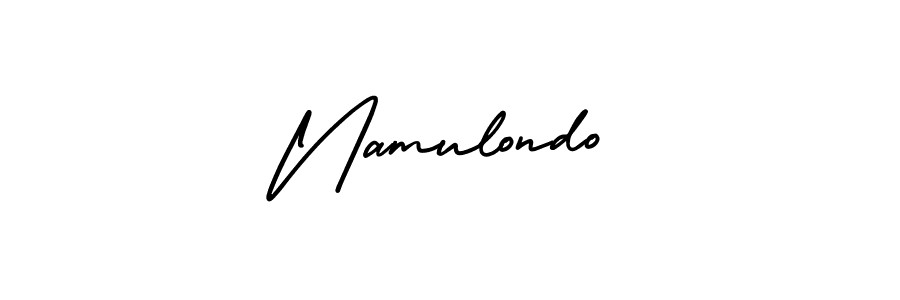 This is the best signature style for the Namulondo name. Also you like these signature font (AmerikaSignatureDemo-Regular). Mix name signature. Namulondo signature style 3 images and pictures png