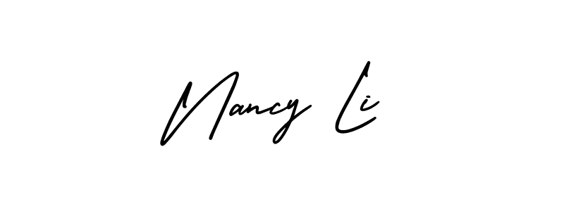 You can use this online signature creator to create a handwritten signature for the name Nancy Li. This is the best online autograph maker. Nancy Li signature style 3 images and pictures png