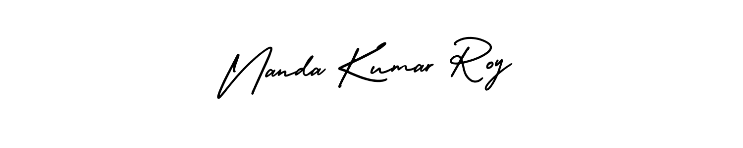 Best and Professional Signature Style for Nanda Kumar Roy. AmerikaSignatureDemo-Regular Best Signature Style Collection. Nanda Kumar Roy signature style 3 images and pictures png