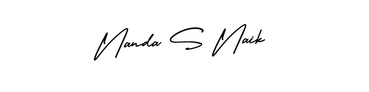 Here are the top 10 professional signature styles for the name Nanda S Naik. These are the best autograph styles you can use for your name. Nanda S Naik signature style 3 images and pictures png