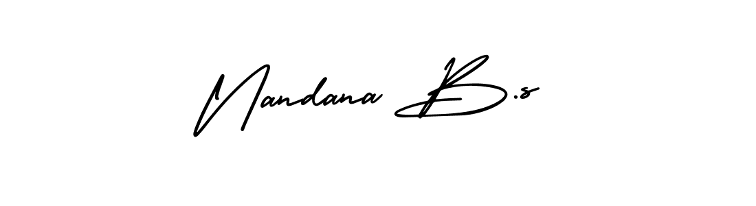 See photos of Nandana B.s official signature by Spectra . Check more albums & portfolios. Read reviews & check more about AmerikaSignatureDemo-Regular font. Nandana B.s signature style 3 images and pictures png