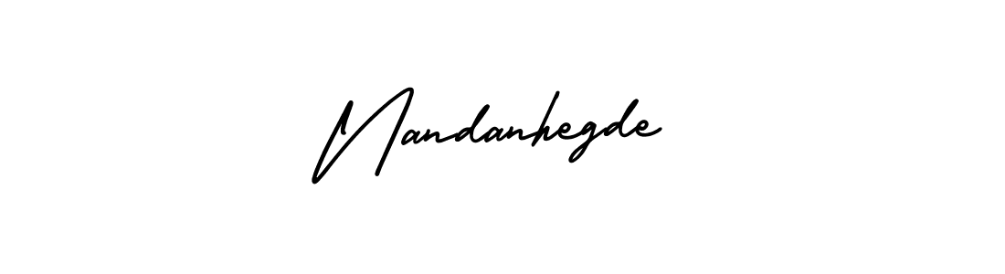 Check out images of Autograph of Nandanhegde name. Actor Nandanhegde Signature Style. AmerikaSignatureDemo-Regular is a professional sign style online. Nandanhegde signature style 3 images and pictures png