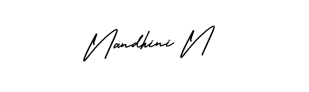 You can use this online signature creator to create a handwritten signature for the name Nandhini N. This is the best online autograph maker. Nandhini N signature style 3 images and pictures png