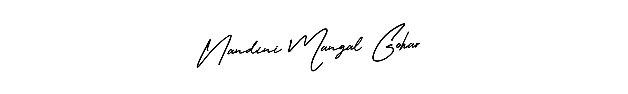 Best and Professional Signature Style for Nandini Mangal Gohar. AmerikaSignatureDemo-Regular Best Signature Style Collection. Nandini Mangal Gohar signature style 3 images and pictures png