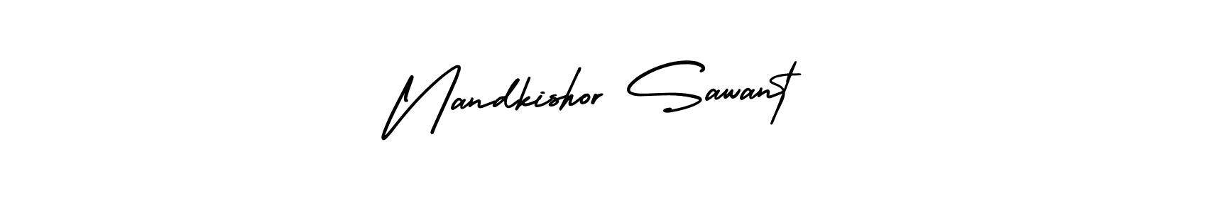 Best and Professional Signature Style for Nandkishor Sawant. AmerikaSignatureDemo-Regular Best Signature Style Collection. Nandkishor Sawant signature style 3 images and pictures png