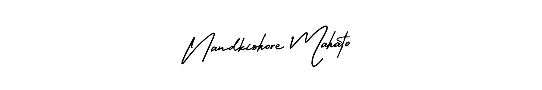 Make a beautiful signature design for name Nandkishore Mahato. Use this online signature maker to create a handwritten signature for free. Nandkishore Mahato signature style 3 images and pictures png