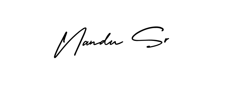 Once you've used our free online signature maker to create your best signature AmerikaSignatureDemo-Regular style, it's time to enjoy all of the benefits that Nandu Sr name signing documents. Nandu Sr signature style 3 images and pictures png