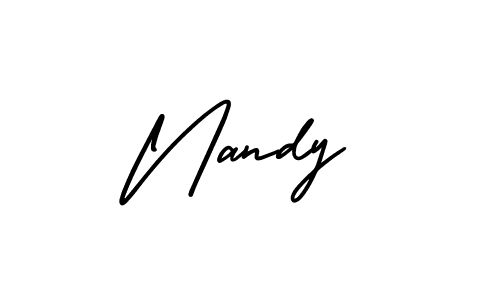 Once you've used our free online signature maker to create your best signature AmerikaSignatureDemo-Regular style, it's time to enjoy all of the benefits that Nandy name signing documents. Nandy signature style 3 images and pictures png