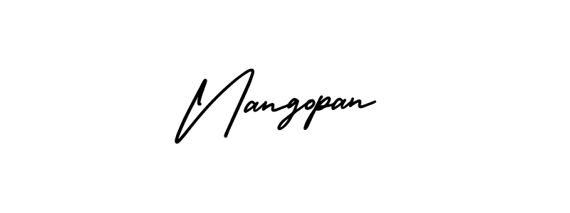 Once you've used our free online signature maker to create your best signature AmerikaSignatureDemo-Regular style, it's time to enjoy all of the benefits that Nangopan name signing documents. Nangopan signature style 3 images and pictures png