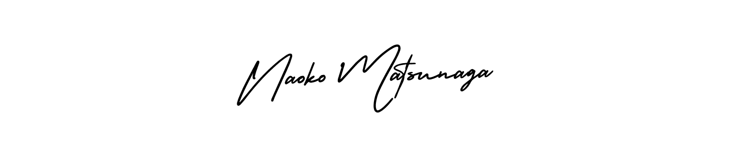It looks lik you need a new signature style for name Naoko Matsunaga. Design unique handwritten (AmerikaSignatureDemo-Regular) signature with our free signature maker in just a few clicks. Naoko Matsunaga signature style 3 images and pictures png