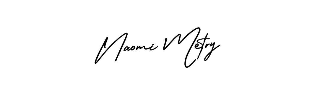 AmerikaSignatureDemo-Regular is a professional signature style that is perfect for those who want to add a touch of class to their signature. It is also a great choice for those who want to make their signature more unique. Get Naomi Metry name to fancy signature for free. Naomi Metry signature style 3 images and pictures png