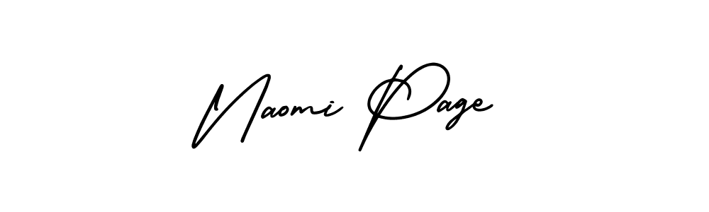 Best and Professional Signature Style for Naomi Page. AmerikaSignatureDemo-Regular Best Signature Style Collection. Naomi Page signature style 3 images and pictures png