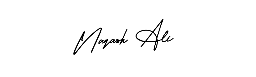 Make a short Naqash Ali signature style. Manage your documents anywhere anytime using AmerikaSignatureDemo-Regular. Create and add eSignatures, submit forms, share and send files easily. Naqash Ali signature style 3 images and pictures png