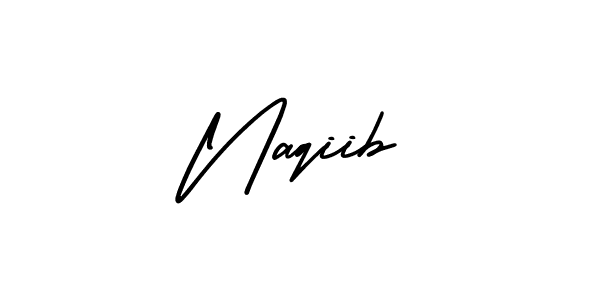 AmerikaSignatureDemo-Regular is a professional signature style that is perfect for those who want to add a touch of class to their signature. It is also a great choice for those who want to make their signature more unique. Get Naqiib name to fancy signature for free. Naqiib signature style 3 images and pictures png