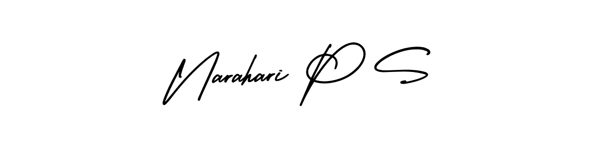 Here are the top 10 professional signature styles for the name Narahari P S. These are the best autograph styles you can use for your name. Narahari P S signature style 3 images and pictures png