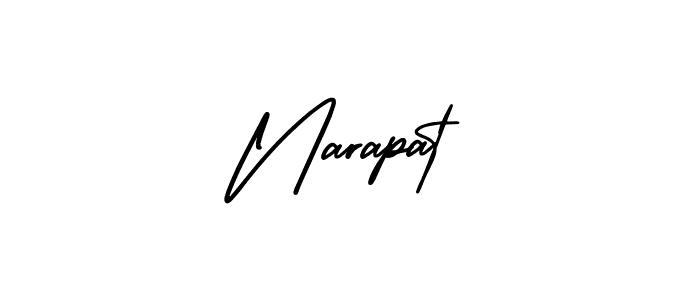 This is the best signature style for the Narapat name. Also you like these signature font (AmerikaSignatureDemo-Regular). Mix name signature. Narapat signature style 3 images and pictures png