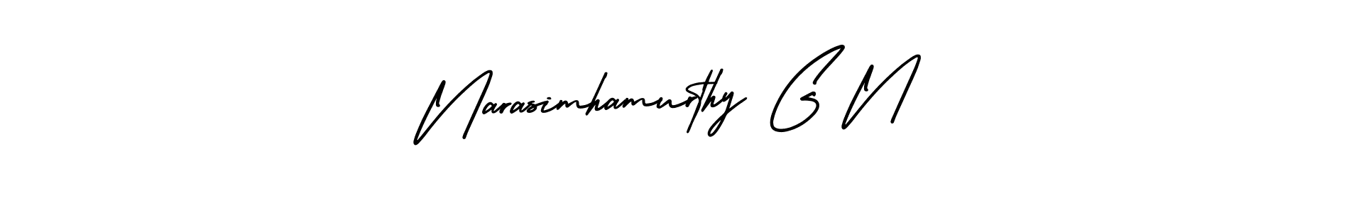 Check out images of Autograph of Narasimhamurthy G N name. Actor Narasimhamurthy G N Signature Style. AmerikaSignatureDemo-Regular is a professional sign style online. Narasimhamurthy G N signature style 3 images and pictures png